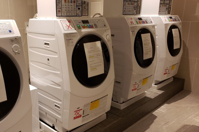 ハレクラニ沖縄のコインランドリー（洗濯機）｜部屋から利用状況がわかります