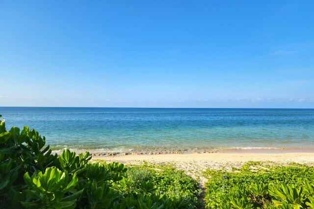 宮古島のクマザ海岸｜人の少ない静かなビーチです