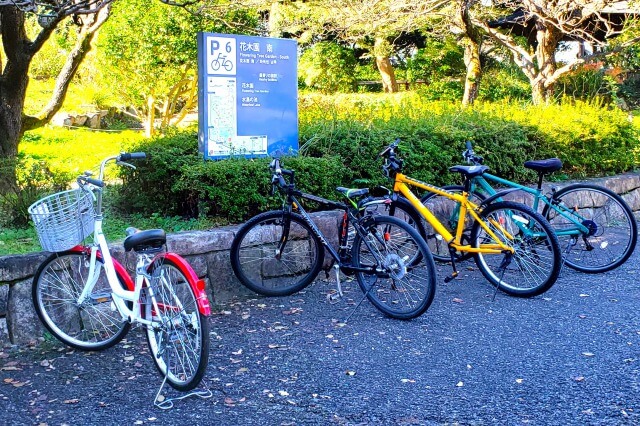 昭和記念公園への自転車の持ち込み方法