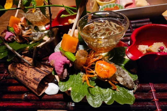 【星のや軽井沢】日本料理嘉助の夕食｜山の懐石「初夏」が絶品でした